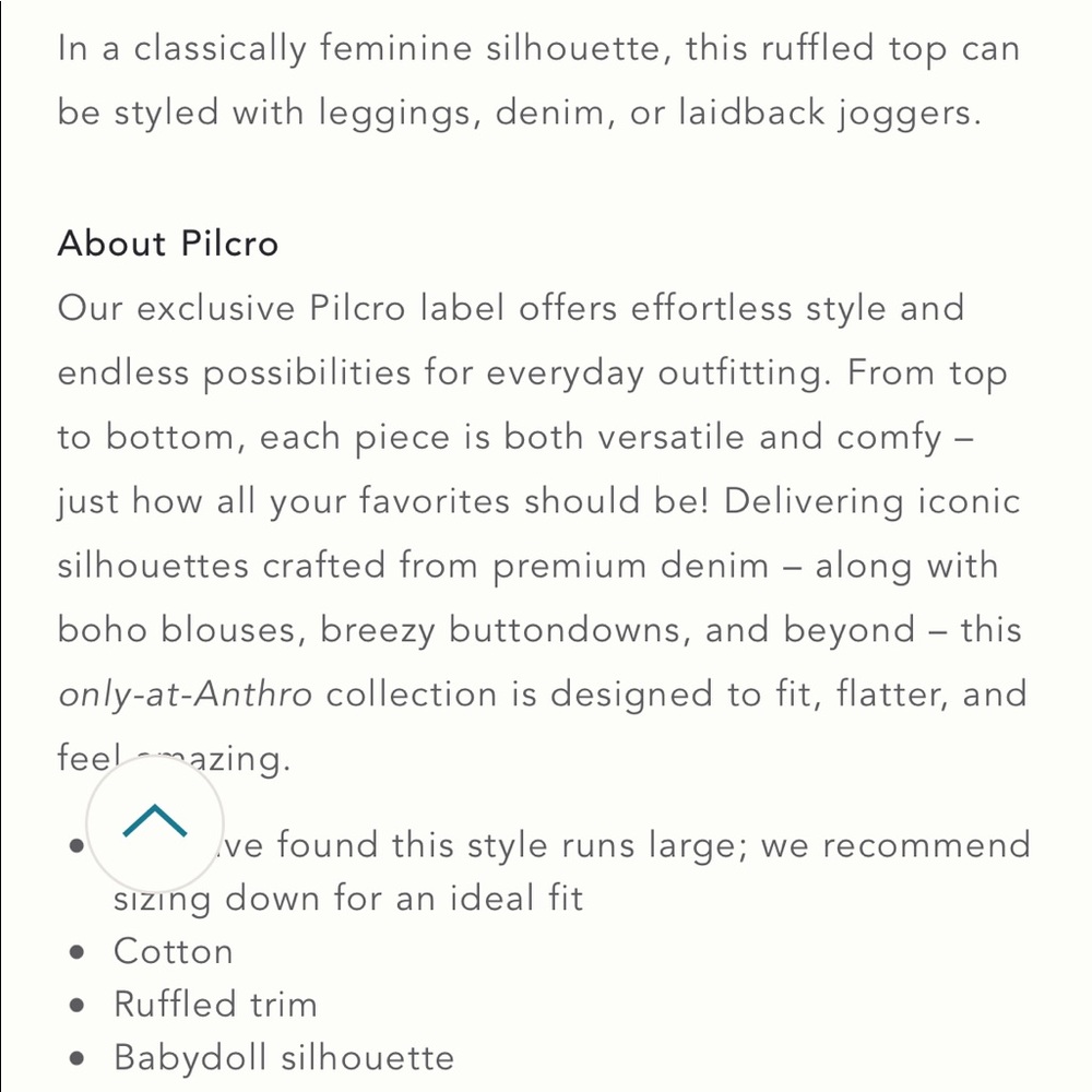 Anthropologie Ruffled Tank - Picture 4 of 4